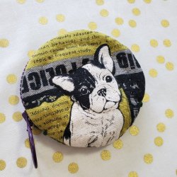 画像1: まるまるポーチ（わんこ）・完成品