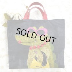 画像1: ブリリアント・ステッチバッグ（ワニーちゃん）・完成品
