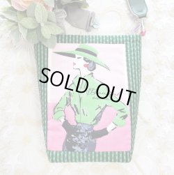 画像1: フレンチガールのコラージュポシェット・完成品