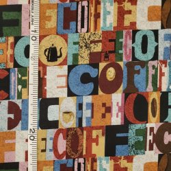 画像1: USA生地＜1067＞coffee