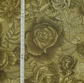 USA生地＜1069＞花薗（グリーン）