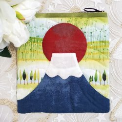 画像1: キット見本・フジヤマポーチ