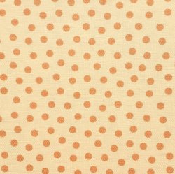 画像1: USA生地＜1097＞イエロードット