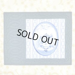 画像1: キット見本・ネコのミニタペストリー（淡い色）