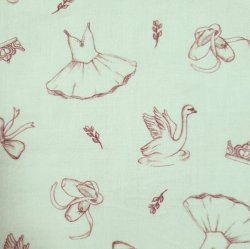 画像1: USA生地＜1101＞チュチュ