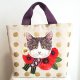 ハチワレにゃんこのバッグ完成品