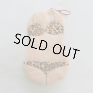 画像: ビキニのポーチ（ヒョウ）