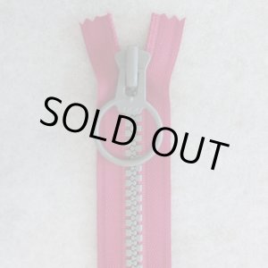 画像: リングファスナー（３８ｃｍ）ショッキングピンク・グレー