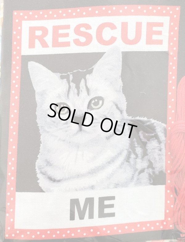 画像1: ザグザグステッチのミニポシェット(にゃんこ・Dアメショー）