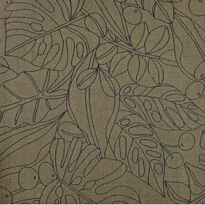 画像: USA生地＜1062＞ハワイの森（グリーン）