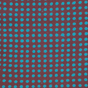 画像: USA生地<1085>ドット(パープル&ショッキングブルー)