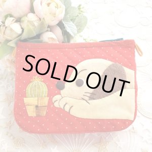 画像: キット見本・さわりたいわんこのポーチ