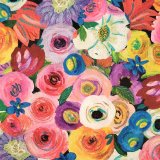 画像: USA生地＜1100＞カラフルな花薗