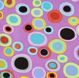 画像: USA生地＜1102＞ポップな円たち