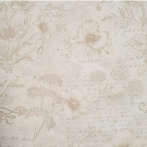 画像: USA生地＜1110＞クリームポピー