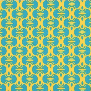 画像: USA生地＜1120＞甘いささやき(イエロー）