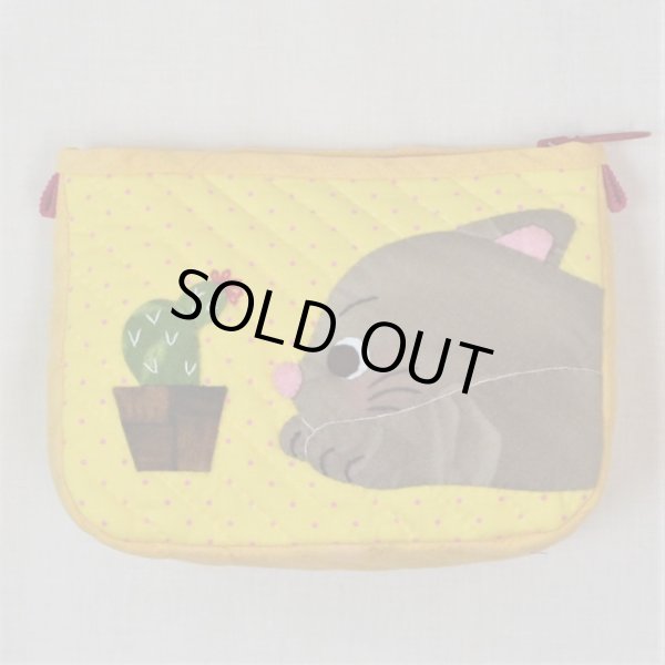 画像1: さわりたいネコのポーチ