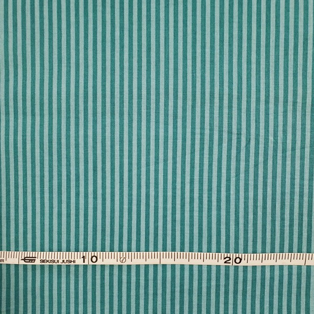 画像1: USA生地＜1049＞ストライプ・ブルー