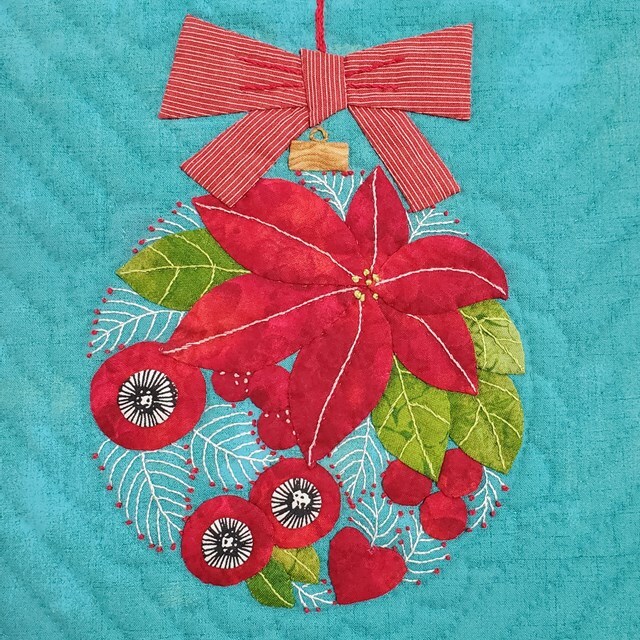 画像: キット見本・クリスマスのタペストリー