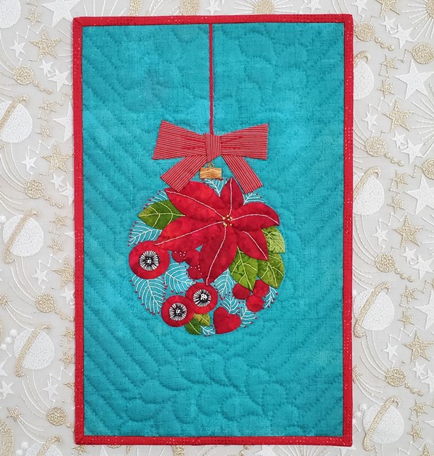 画像: キット見本・クリスマスのタペストリー