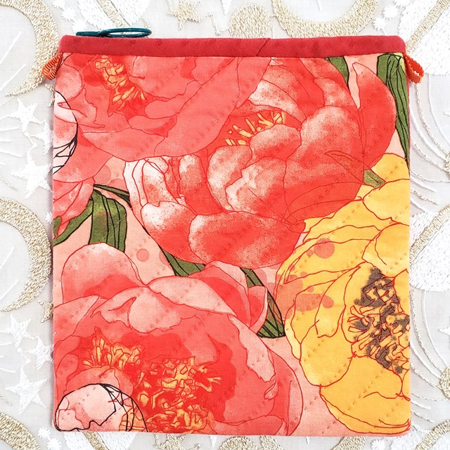 画像: キット見本・グラスのポーチ