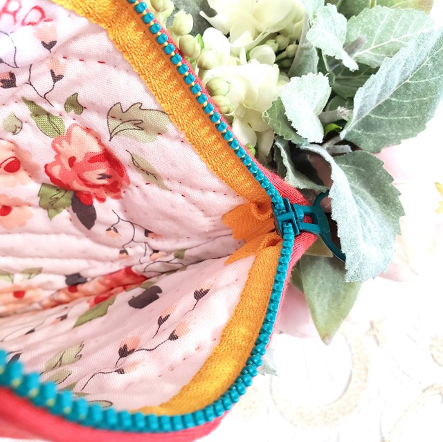 画像: キット見本・グラスのポーチ