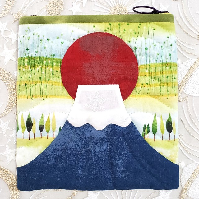 画像: キット見本・フジヤマポーチ