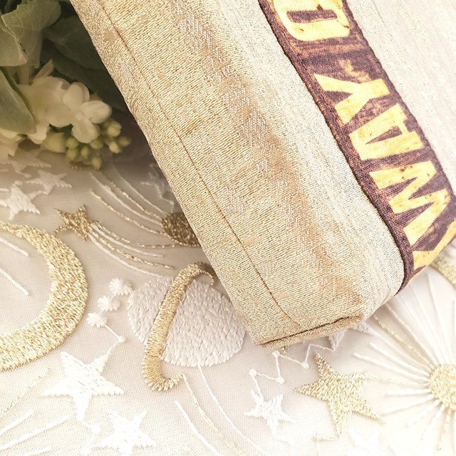 画像: とらきちのポシェット(ゴールド) 完成品