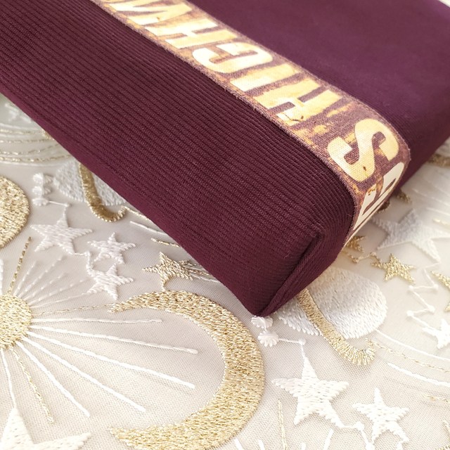 画像: とらきちのポシェット(パープル) 完成品