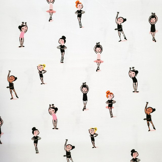 画像: USA生地<1075>ちびっこバレリーナ