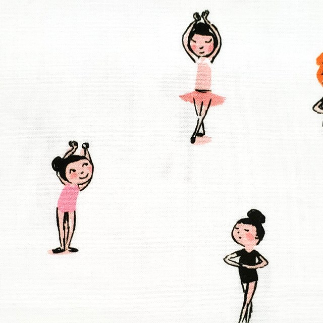 画像: USA生地<1075>ちびっこバレリーナ