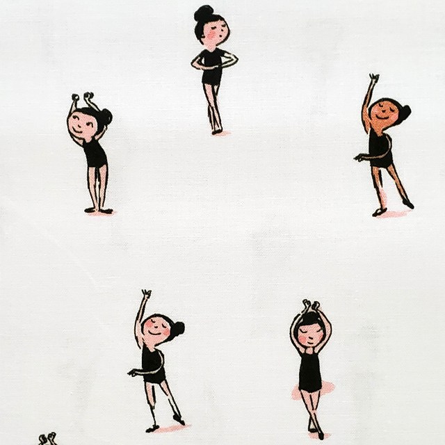 画像: USA生地<1075>ちびっこバレリーナ