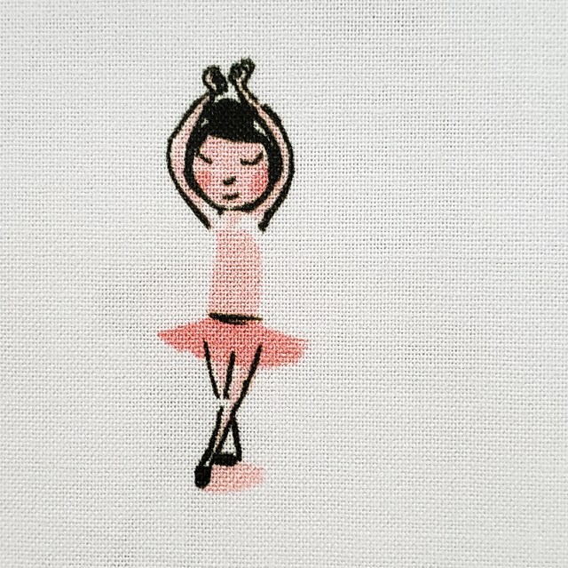 画像1: USA生地＜1075＞ちびっこバレリーナ