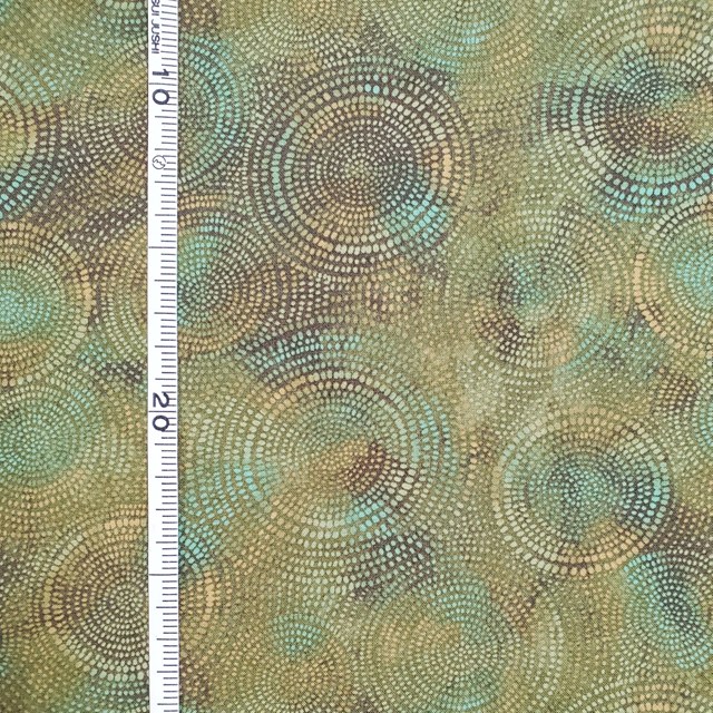 画像: USA生地<1076>リング(フォレストグリーン)