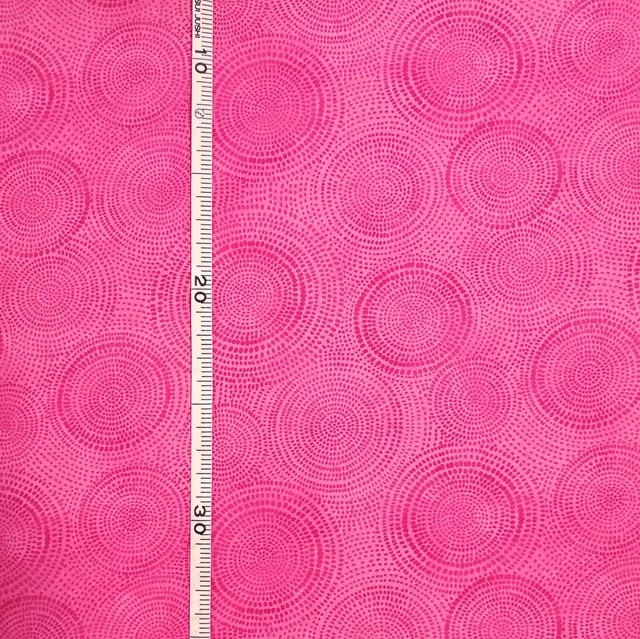 画像: USA生地<1077>リング(ショッキングピンク)