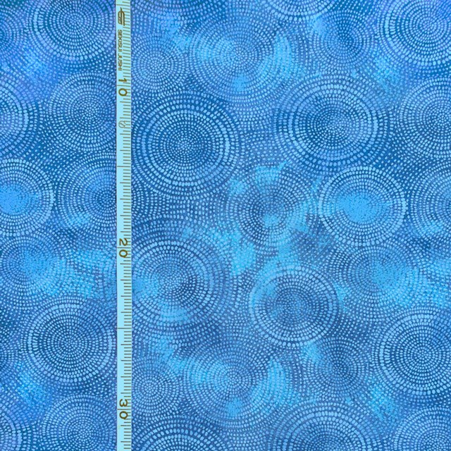 画像: USA生地<1078>リング(ウォーターブルー)