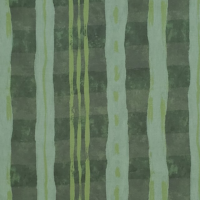 画像1: USA生地＜1091＞アーバンストライプ（グリーン）