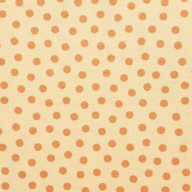 画像1: USA生地＜1097＞イエロードット