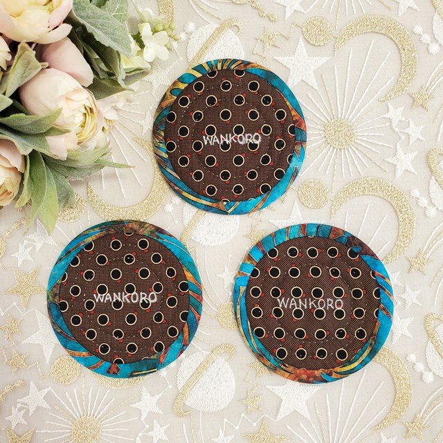 画像: キット見本・まあるいコースター