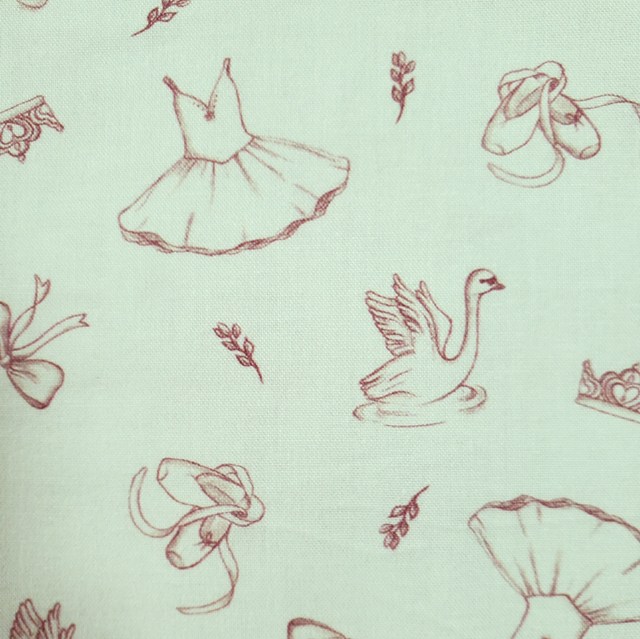 画像1: USA生地＜1101＞チュチュ