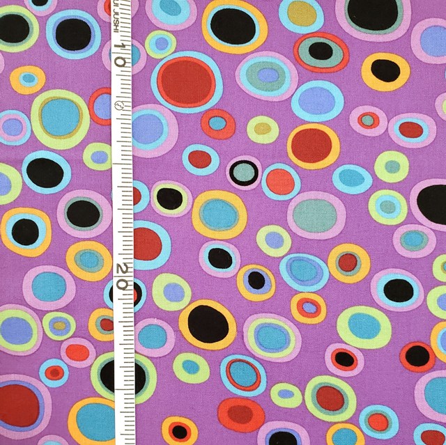 画像: USA生地＜1102＞ポップな円たち