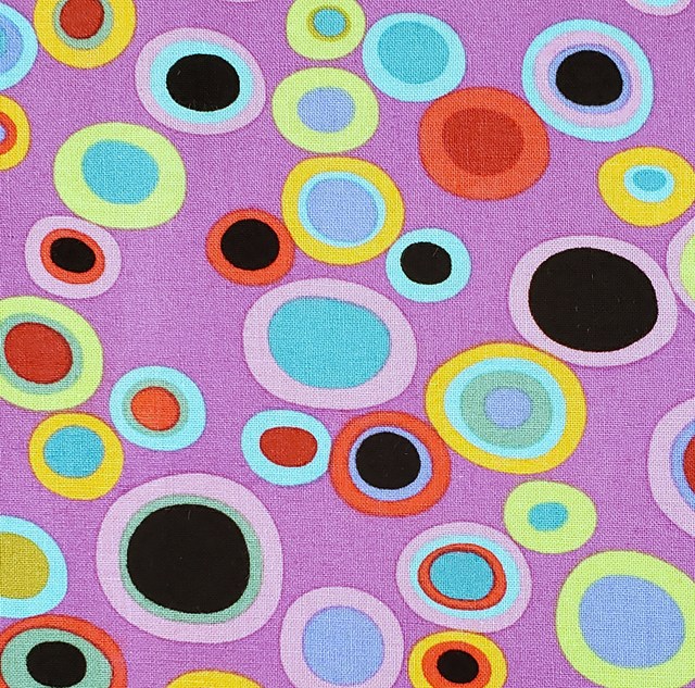画像1: USA生地＜1102＞ポップな円たち