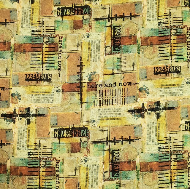 画像: USA生地＜1106＞ビルディング・英字あり