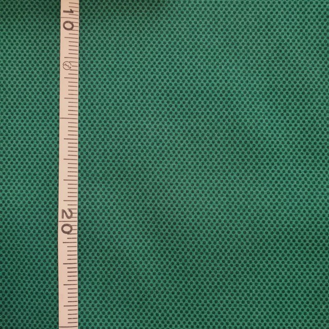 画像: USA生地＜1113＞グリーンミニドット