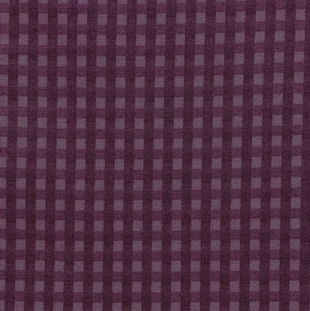 画像1: USA生地＜1112＞紫チェック