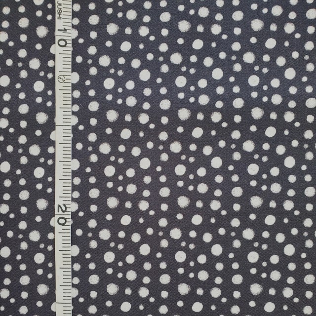 画像: USA生地<1115>ダルメシアン(ブラック)