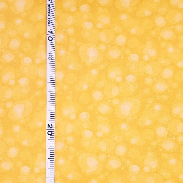 画像1: USA生地＜1123＞あぶく（イエロー）