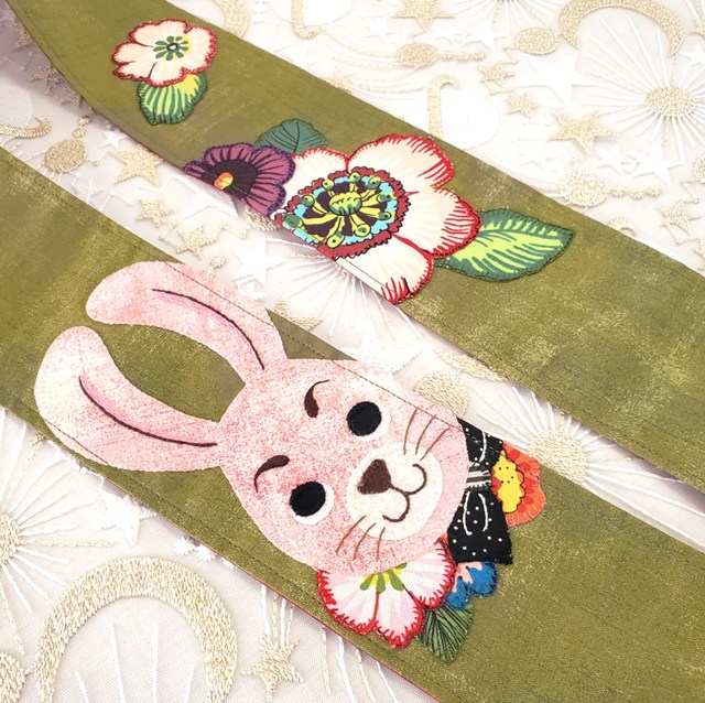 画像: オリジナルストラップ(ぴょんきち・グリーン)・完成品
