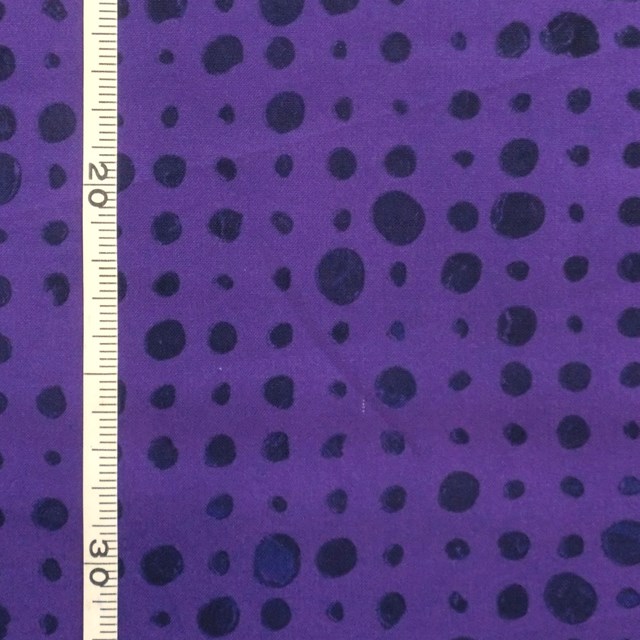 画像1: USA生地＜976＞ランダムドット（紫）