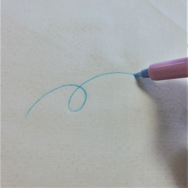画像: 水で消せるペン・スティラ（青）